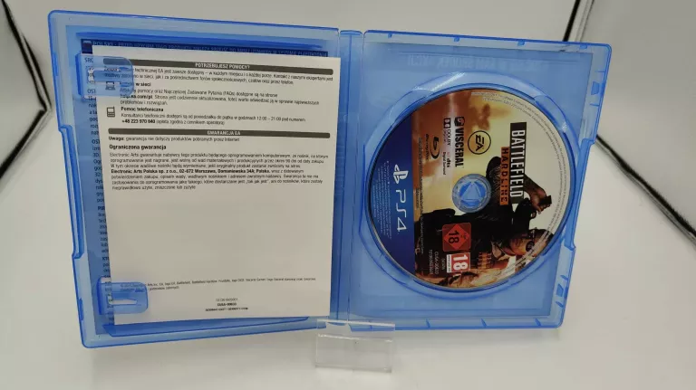 GRA NA PS4 BATTLEFIELD HARDLINE DUBBING PL