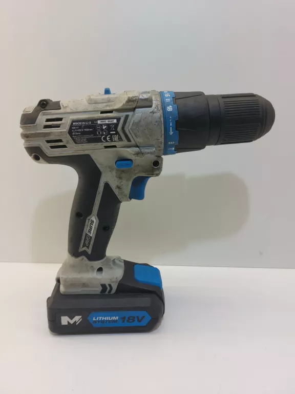 WKRĘTARKA MACALLISTER MSCD18-LI-2 18V + AKU