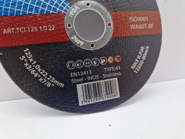 TARCZA DO CIĘCIA STALI STAR FLEX 125X1,0X22,2 MM 1SZT