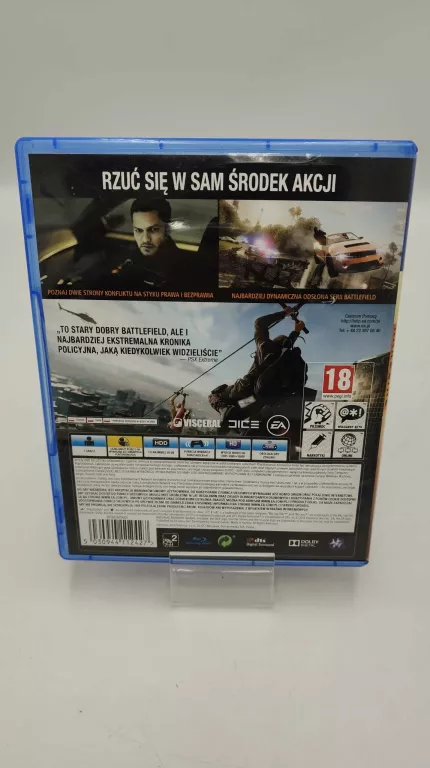 GRA NA PS4 BATTLEFIELD HARDLINE DUBBING PL