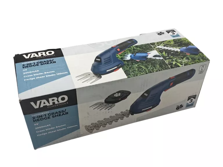 NOŻYCE AKUMULATOROWE DO KRZEWÓW VARO VAR10083/25 4V 2000MAH