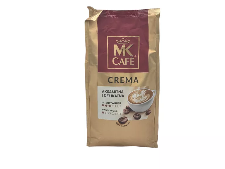 KAWA ZIARNISTA MK CAFE CREMA AKSAMITNA I DELIKATNA 1000G