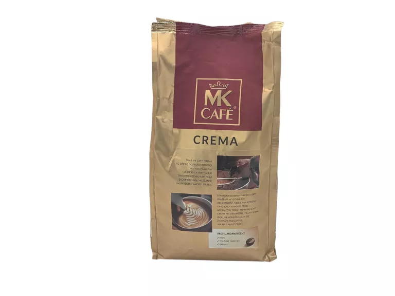 KAWA ZIARNISTA MK CAFE CREMA AKSAMITNA I DELIKATNA 1000G
