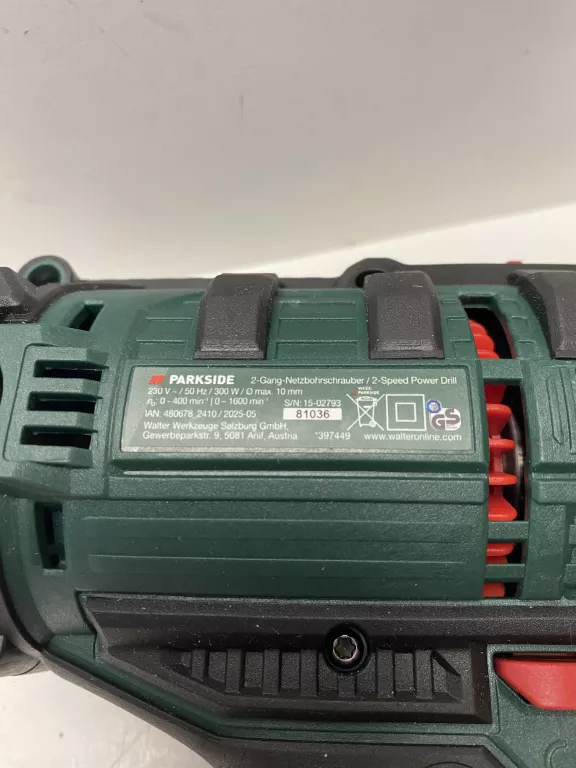 WIERTARKA PARKSIDE PNS 300 B3