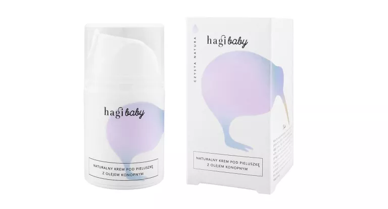 HAGI BABY, NATURALNY KREM Z OLEJEM KONOPNYM, 50 ML