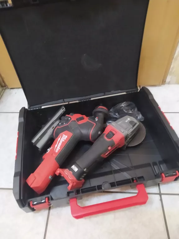 ZESTAW WYRZYNARKA M18 FBJS+ SZLIFIERKA M18 CAG125X