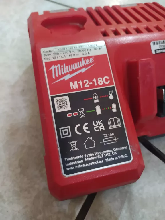 ZESTAW ZAKRĘTARKA WKRĘTARKA MILWAUKEEM 18 CBLPD