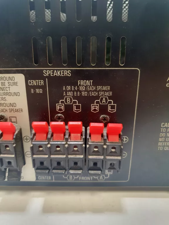 AMPLITUNER TECHNICS SA-AX710 5.1 CZARNY