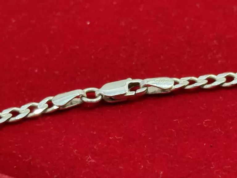 SREBRNY ŁAŃCUSZEK 9.33G R55CM