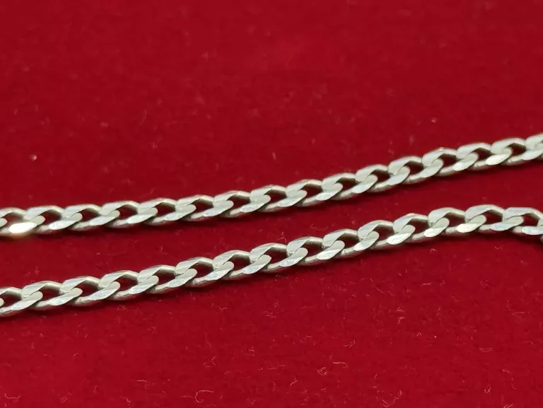 SREBRNY ŁAŃCUSZEK 9.33G R55CM