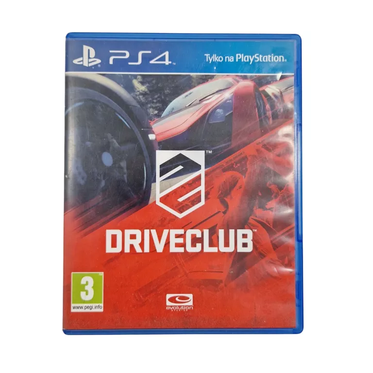 GRA DRIVECLUB PS4