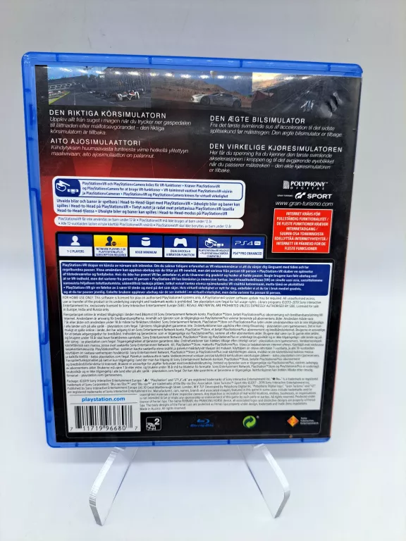 GRA NA PS4 GRAN TURISMO SPORT
