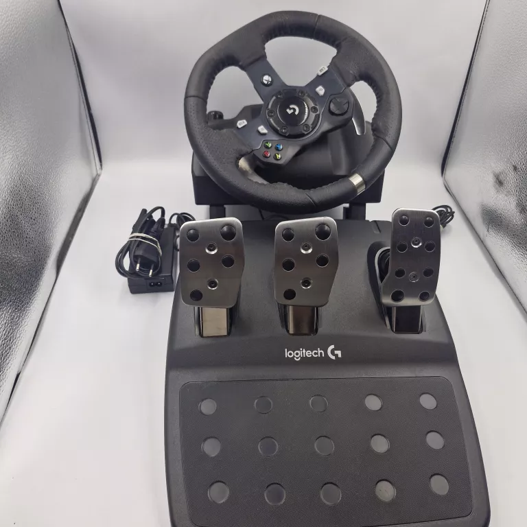 KIEROWNICA XBOX 920 LOGITECH+PEDAŁY  (PC/XBOX ONE SPRAWNA  PARAGON