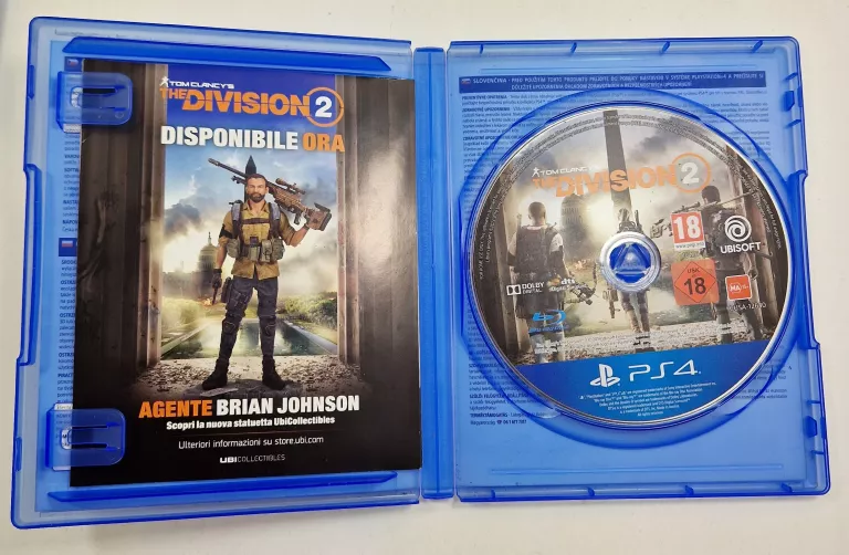GRA TOM CLANCYS THE DIVISION 2 PS4