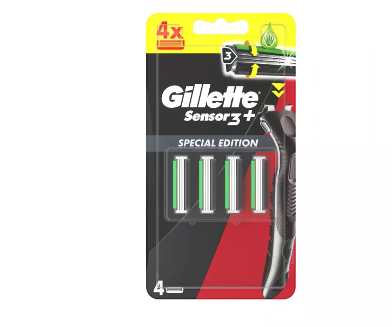 GILLETTE SENSOR 3+ EDYCJA SPECJALNA OSTRZA WYMIENNE DO MASZYNKI DO GOLENIA
