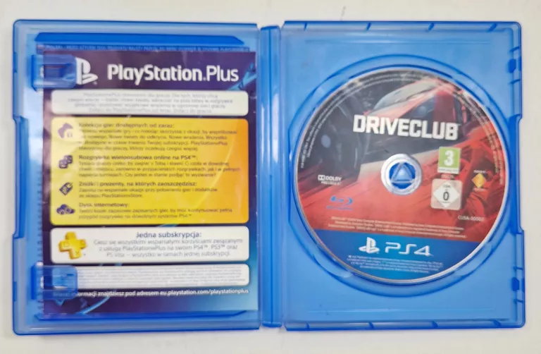 GRA DRIVECLUB PS4