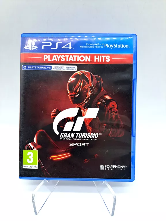 GRA NA PS4 GRAN TURISMO SPORT