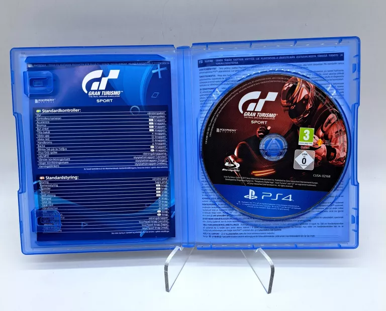 GRA NA PS4 GRAN TURISMO SPORT