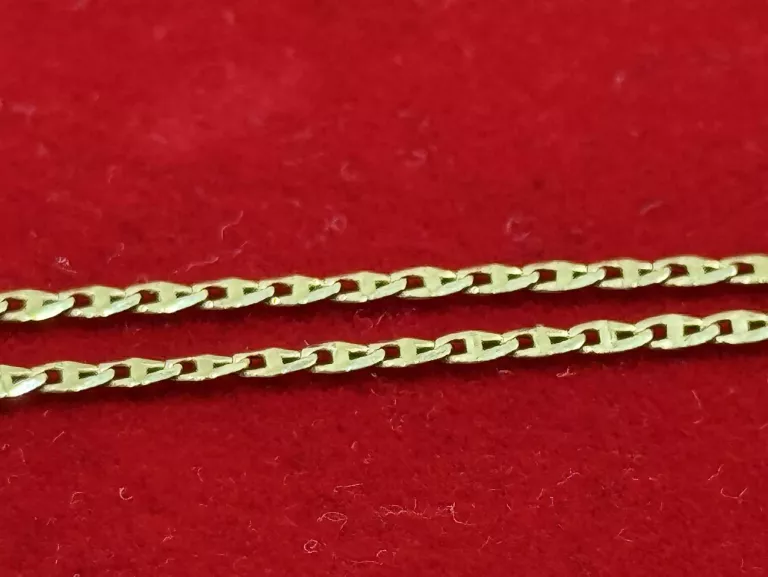 ZŁOTY ŁAŃCUSZEK PÓBA 585 1,7G R42CM