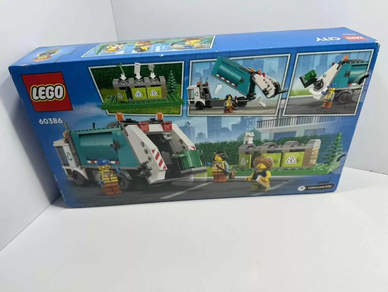 LEGO CITY 60386 CIĘŻARÓWKA RECYKLINGOWA