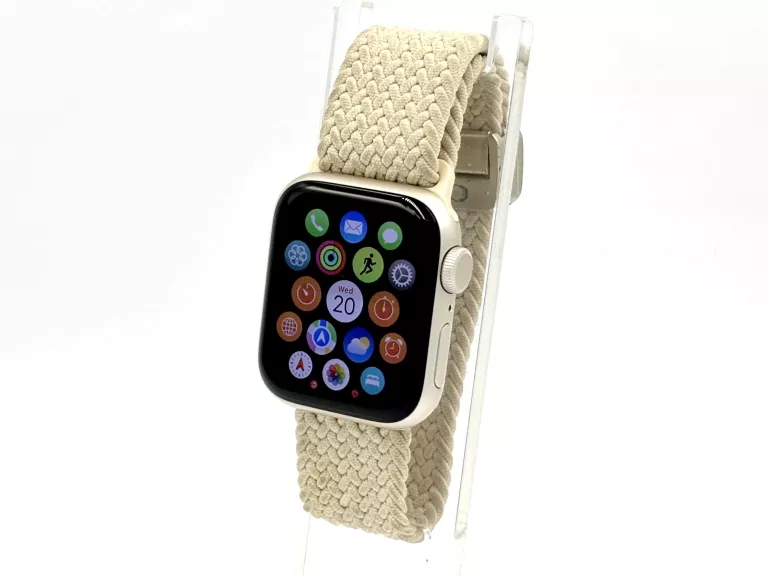 APPLE WATCH SE 2GEN 40MM GPS BAT.100% ALUMINIUM KSIĘŻYCOWY