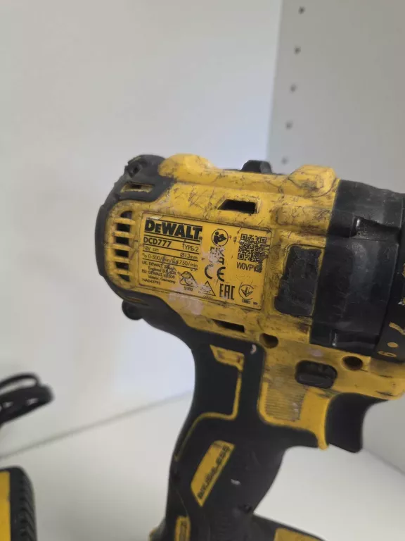 WKRĘTARKA-WIERTARKA DEWALT DCD777 18V
