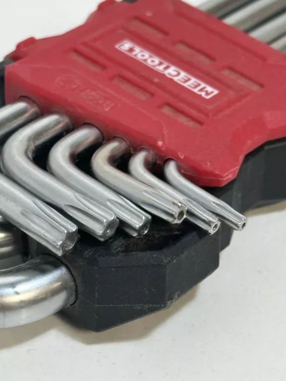 9-ELEMENTOWY ZESTAW KLUCZY TORX DŁUGICH MEEC TOOLS WARTO