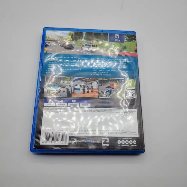GRA PS4 AUTOBAHN POLICE SIMULATOR 2