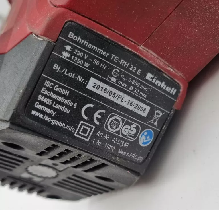 MŁOT UDAROWO-OBROTOWY EINHELL TE-RH 32E 1250W