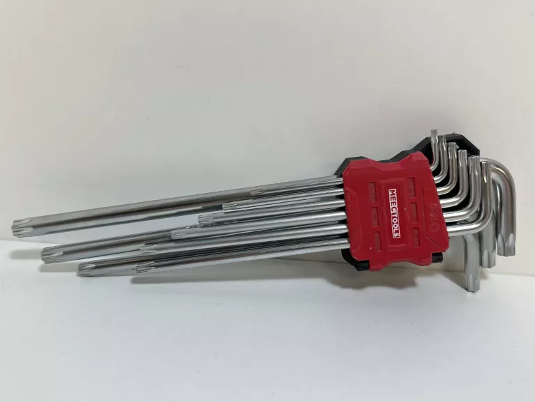 9-ELEMENTOWY ZESTAW KLUCZY TORX DŁUGICH MEEC TOOLS WARTO