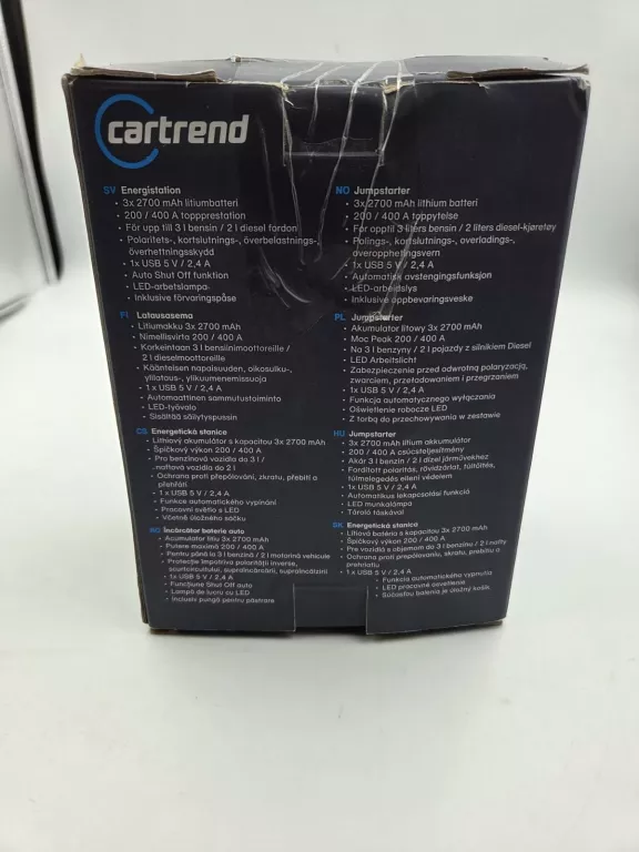 CARTREND JUMPSTARTER 12V