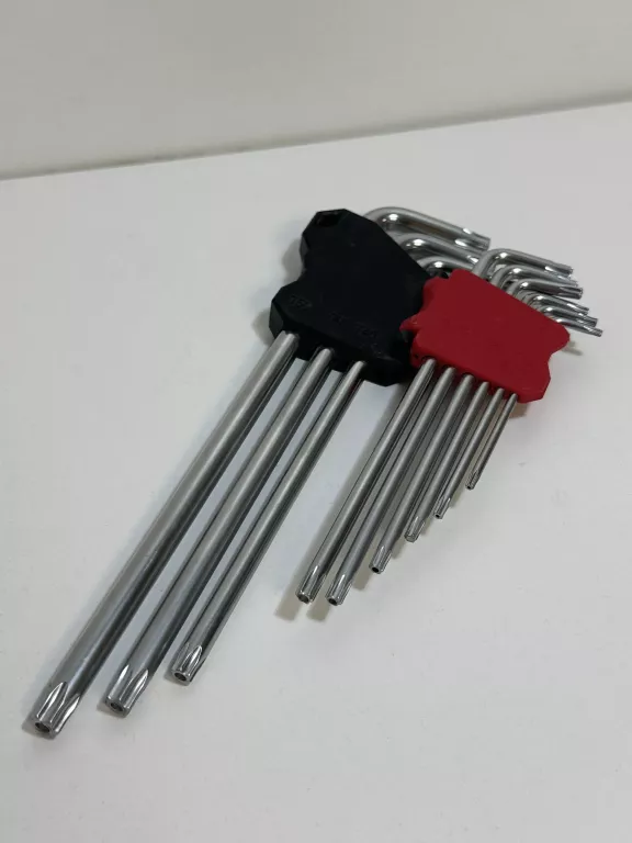 9-ELEMENTOWY ZESTAW KLUCZY TORX DŁUGICH MEEC TOOLS WARTO