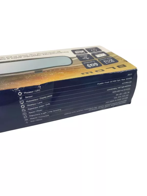 DWUKIERUNKOWY REJESTRATOR WIDEO - KAMERA COFANIA BLOW - BLACKBOX DVR F600