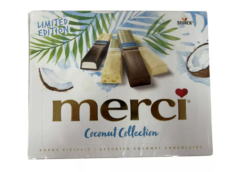 MERCI COCONUT COLLECTION 250G HIT CENOWY !! PROSTO Z NIEMIEC !!