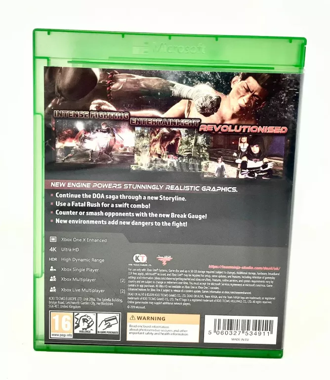 XBOX ONE DEAD OR ALIVE6