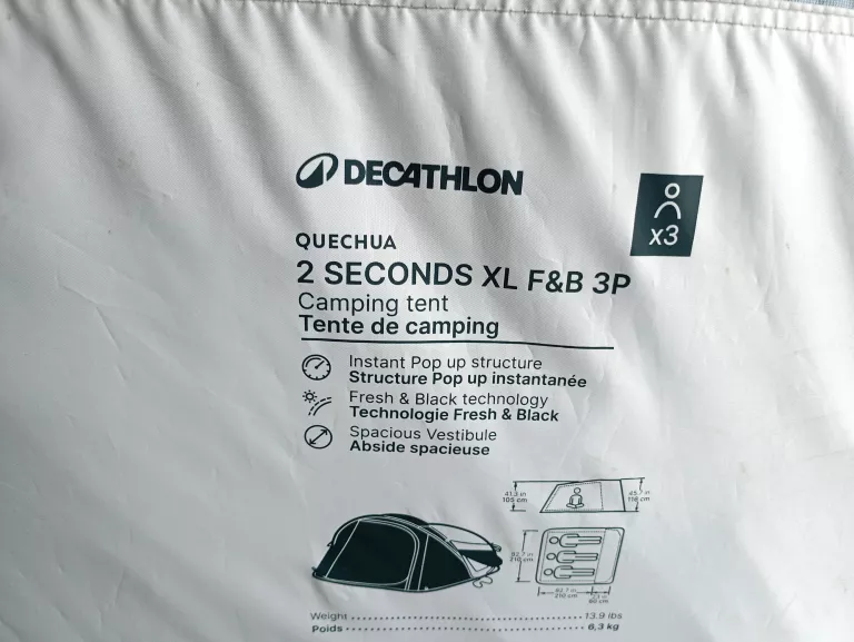 NAMIOT QUECHUA  2 SECENDS XL