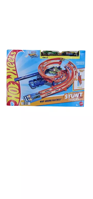 HOT WHEELS LET'S RACE ZESTAW TORÓW ZAKRĘCONA PĘTLA HTK17