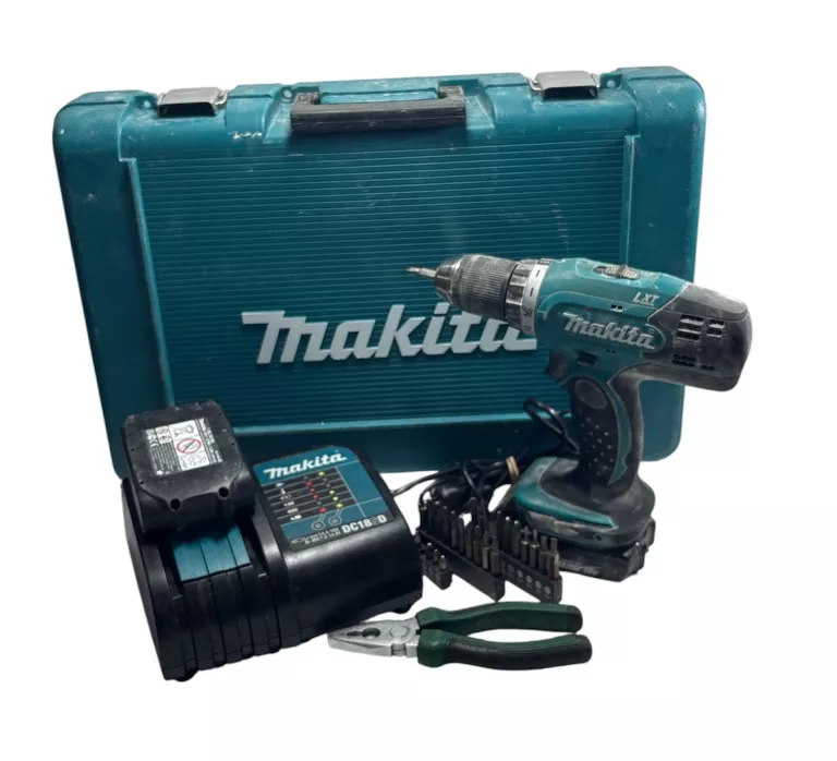 WKRĘTARKA MAKITA DDF453 + 2 AKUMULATORY + ŁADOWARKA + WALIZKA