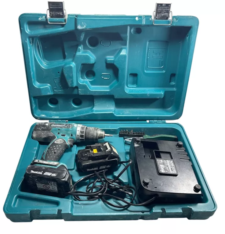 WKRĘTARKA MAKITA DDF453 + 2 AKUMULATORY + ŁADOWARKA + WALIZKA