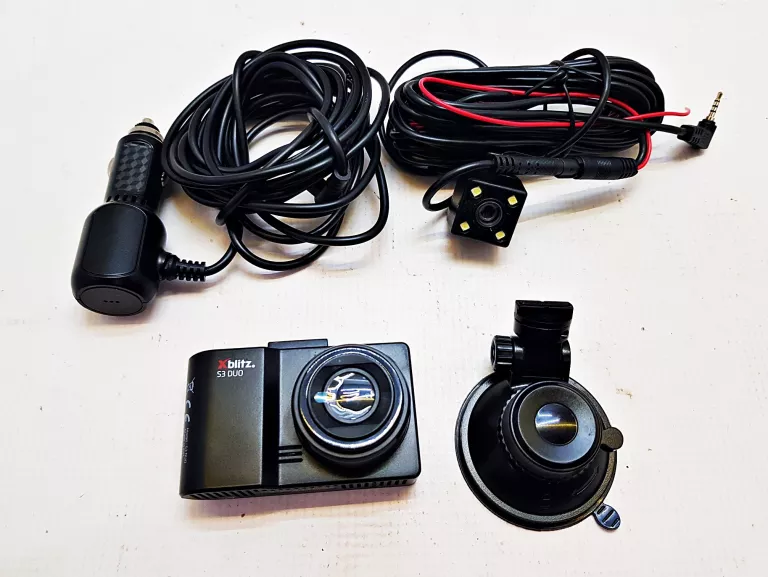 WIDEOREJESTRATOR XBLITZ S3 DUO + KAM TYLNA