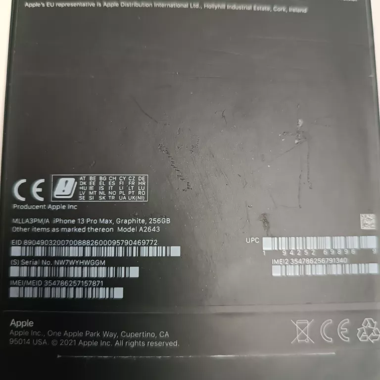 TELEFON IPHONE 13 PRO MAX