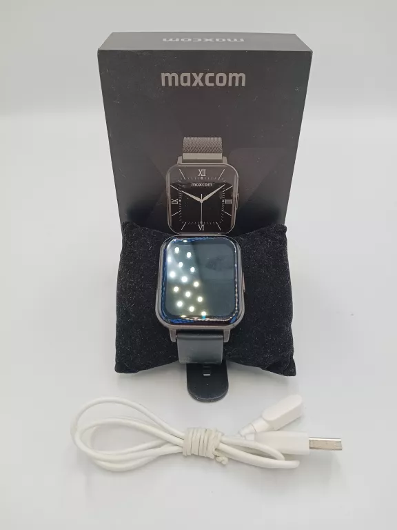 SMARTWATCH MAXCOM AURUM 2 FW45 KABEL PUDEŁKO