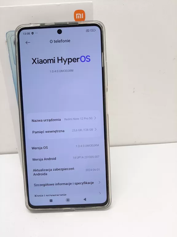 TELEFON REDMI NOTE 12 PRO 5G 6/128GB/PUD