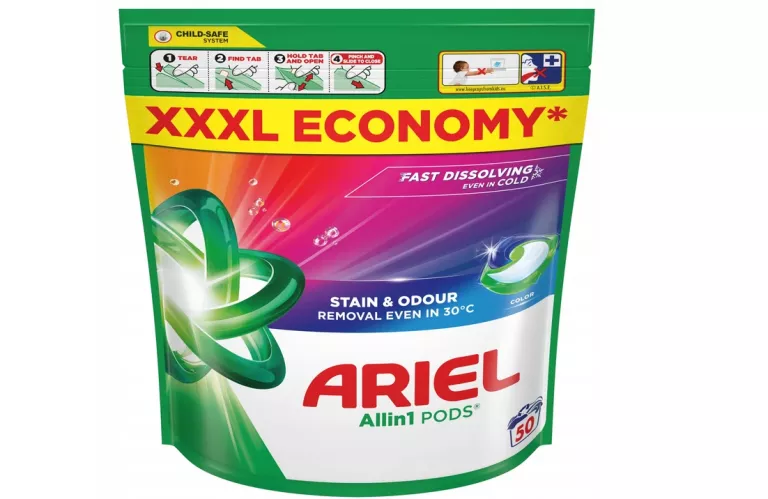 ARIEL COLOR ALLIN1, KAPSUŁKI DO PRANIA, 50 PRAŃ