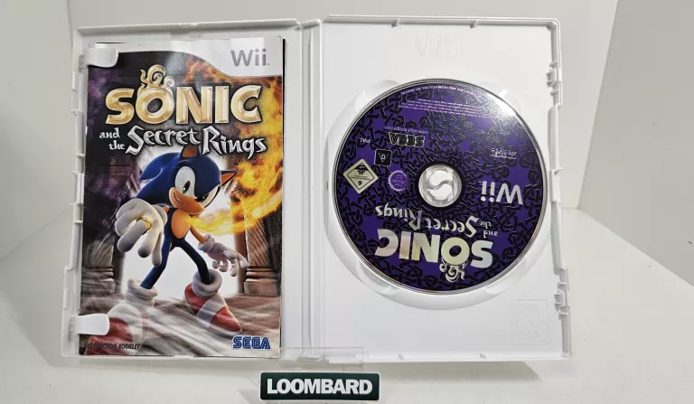 GRA NINTENDO WII SONIC AND THE SECRET RINGS