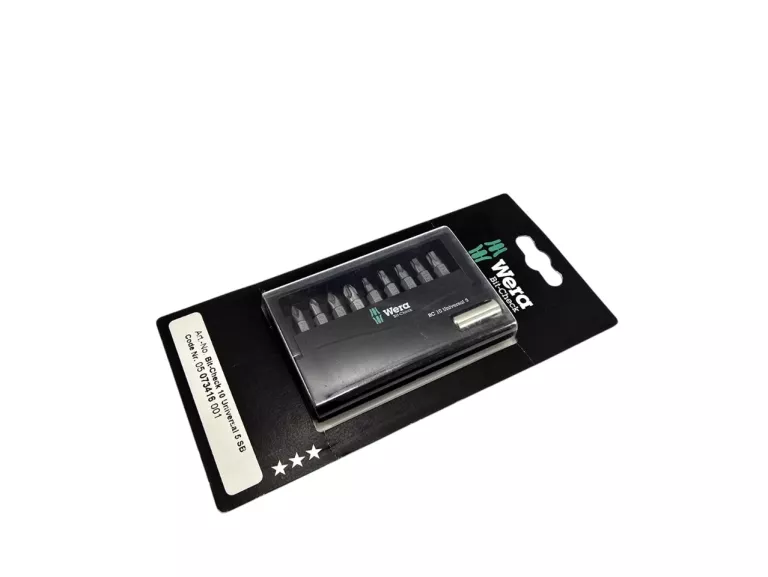ZESTAW BITÓW WERA 05073416001 10 SZTUK PH, PZ BC 10
