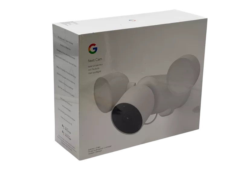 INTELIGENTNA KAMERA GOOGLE NEST CAM WITH FLOODLIGHT GM493 - JAK NOWA!