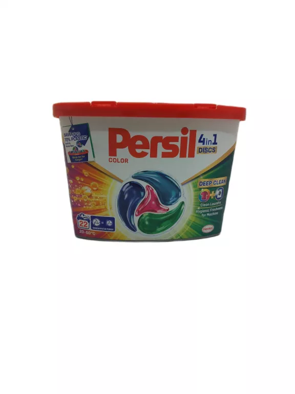 PERSIL 4IN1 DISCS DEEP KAPSUŁKI DO PRANIA KOLOROWYCH TKANIN 22 SZT