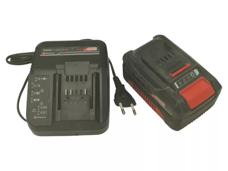 AKUMULATOR EINHELL 4,0 AH 18V + ŁADOWARKA EINHELL 3A