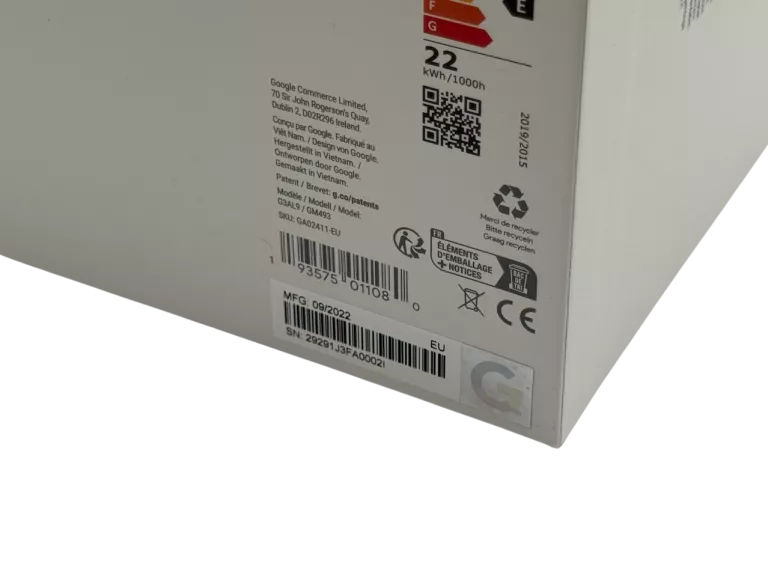 INTELIGENTNA KAMERA GOOGLE NEST CAM WITH FLOODLIGHT GM493 - JAK NOWA!